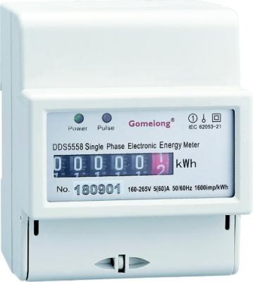 Китай Gomelomg Din Rail Energy Meter  Single phase 4P Din rail kwh energy meter продается