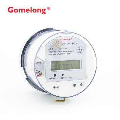 China High Quality 12S 12S 16S Round Meter Socket Ansi Socket Three Phase Energy Meter / MEDIDOR KWH RECEPTACULO en venta