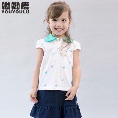 China Breathable Girls Navy Design Summer Best Wear Price Best Price Sports Polo Shirts For Children for sale