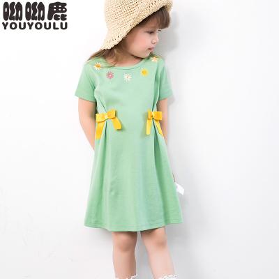 China Summer Breathable Baby New Style Cute Kids Fashion Party Holiday Dress Children Infant Clothes for sale