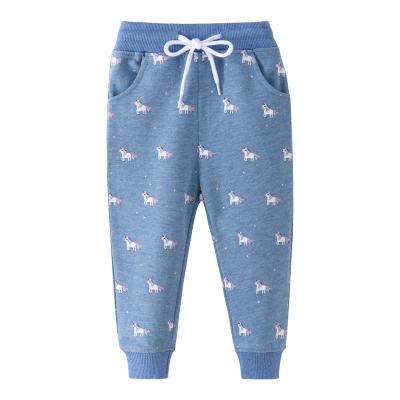 China Boys anti-pilling pants, children's cartoon sweater knitted pants, autumn new children's pants for sale