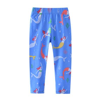 China Girls Anti-pilling Children's Leggings Customized Printed Spring and Autumn Cotton Leggings for sale