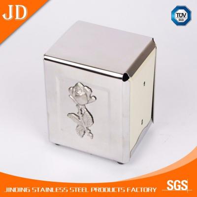 China Eco - Friendly Stainless Steel Toilet Paper Towel Dispenser Napkin Holder Tissue Box for sale