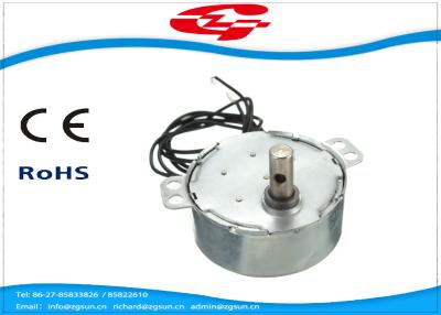 China 1.5RPM Home Ac Electric Motor , Silver Color Synchronous Ac Motor 49TYD Low Noise for sale