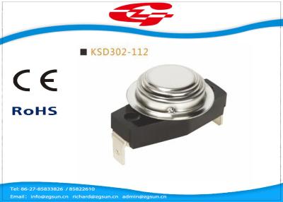 China Verschluss-Disketten-Thermostat des automatischen Zurücksetzens KSD302-112, bimetallischer Disketten-Thermostat zu verkaufen