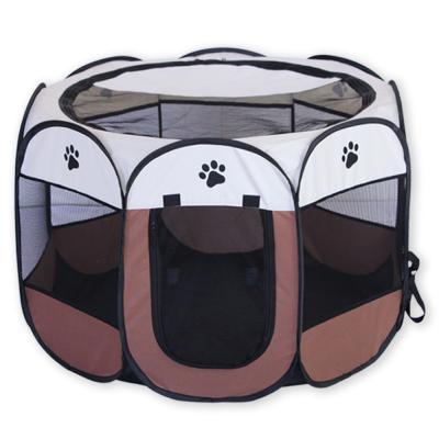 China Indoor/Outdoor Breathable Portable Foldable Pet Exercise Dog/Cat/Puppy Playpen Kennel for sale