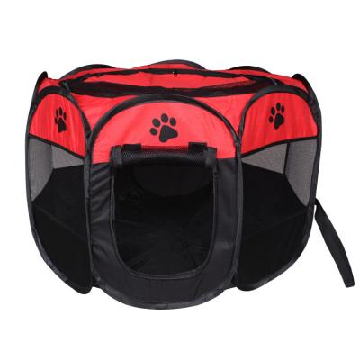 China Breathable Portable Foldable Cage Dogs Pet Moving Cages for sale