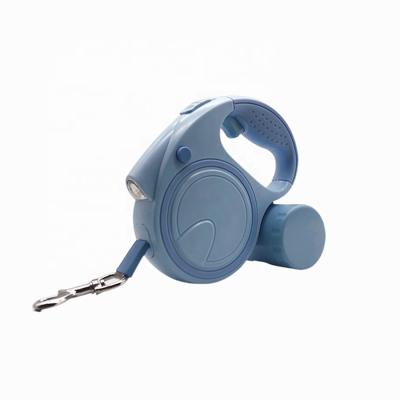 China Lights Wholesale High Quality Nylon Automatic Retractable Dog Leash Grip Rubberized Non-Slip Pet Leash for sale