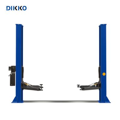 China Steel Post Hydraulic Car Lift 4000kg Car Lift Machine Auto Shop Car Lift Two Post for sale