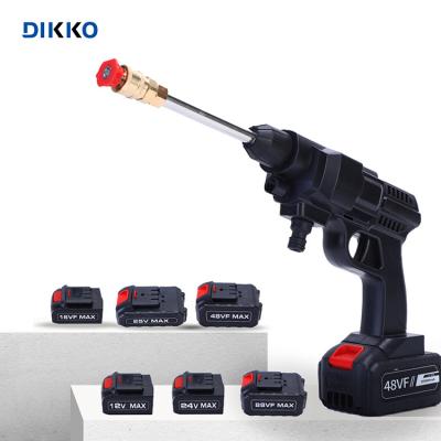 China Cyberpunk Car Wash Beak Brass Lithium Brass Lithium Water Gun Electric Cordless Gun for sale