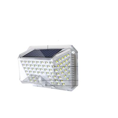 China Residential Easy Installation 90 LED 12W LED Wall Solar Motion Sensor Wall Light Outdoor Solar Interaction Security Street Light Wall Lamp for sale