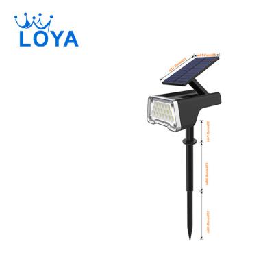 China China LED Garden Solar Cordless Garden Lights Pathway Outdoor Roadside Solar Garden Lights with 36 Bright High Quality LEDs for sale