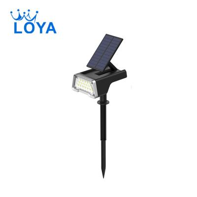 China Wholesale Solar LED Garden Light Lawn Lamp With 5.12 Inches Smart Solar Panels Garden Solar Light Warm White for sale