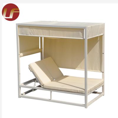 China Durable Modern Aluminum Commercial Outdoor Patio Sun Lounger Lounge For Pool Hotel Garden en venta