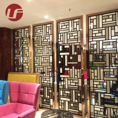 China Durable Wall Mounted Lobby Corridor Corridor Paneling Plywood Partition Fixed Hotel Furniture Te koop