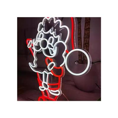 China Custom Buildings Shop Decoration Led Strip Flexible Neon Sign for sale