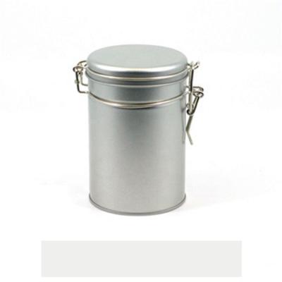 China Stable Storage JH Quality Round Tin Can Coffee Metal Tea Tin Can for sale