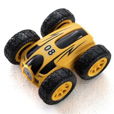 China 2.4Ghz Hobby 2.4Ghz High Speed ​​Off Road Double Sided Flip 360 Rolling RC Car Stunt Car With LED Headlights for sale