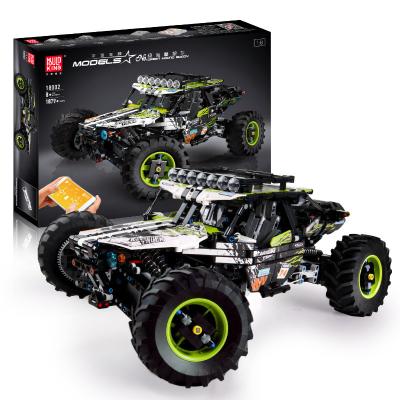 China Toy New Arrival Electronic 2.4Ghz Assemble Off Road RC Car Buggy Rock Crawler Building Block Technic Truck Rce Car Technic Car for sale