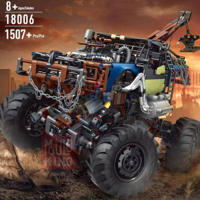 China APP Electronic Control Truck Building Block RC Truck Toy Bricks Assembly Toy Amazon Hot Sale RC Cars Legoed Building Blocks Set for sale