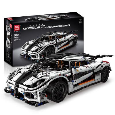 China Technic Series Speed ​​Koenigseggs Racing Car Model Kit Building Blocks Toys For Children 13120 Electronic Toy Mold King 3063PCS for sale