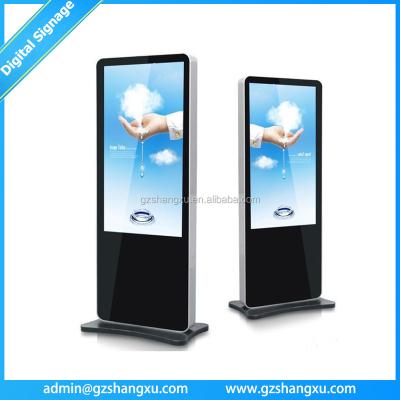 China 42 Inch Indoor Floor Stand Network Version LED Display Advertising Digital Signage Player for sale