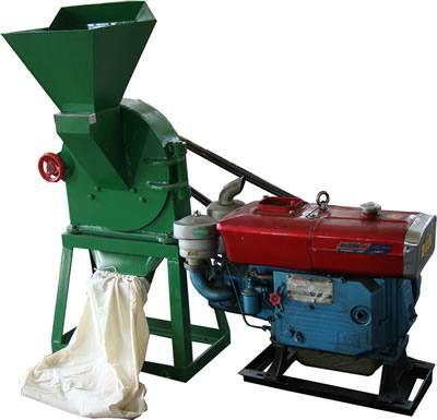 China Factory 320 Model Fluted Disc Corn Hammer Mill, Animal Feed Corn Hammer Mill for sale