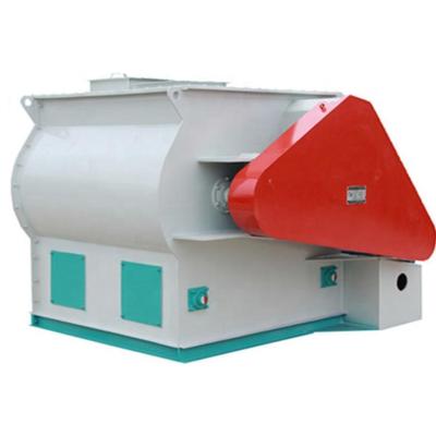 China 1 Cubic Meter Animal Feed / Livestock And Poultry Double Shaft Paddle Mixer Feed Mixer Supplier for sale