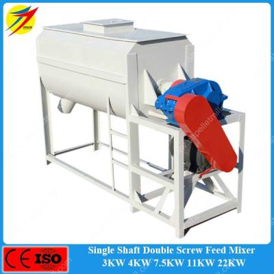 China Carbon steel or stainless steel material or as your request poultry feed mixer machine for animal feed pellet processing line for sale