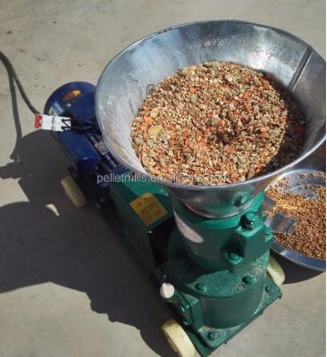 China Easy Operation SKJ120 ​​Flat Die Animal Feed Pellet Making Mill Machine Sincerely Delivery for sale