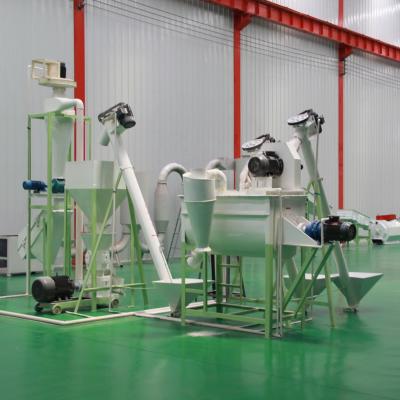 China Factory High Quality Cheap Complete Poultry Chicken Feed Production Line, Pork Pellet Animal Feed Processing Plant for sale