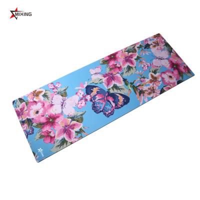 China Personalize/Crazy Selling Colorful Yoga Mat Customized Eco-Friendly Wholesale Custom Print Eco-Friendly Foldable Suede Natural Rubber Microfiber for sale