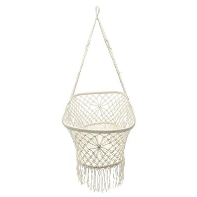 China Handmade Portable Macrame Crib Baby Rope Convenient / Fun Hanging Swinging Bed for sale