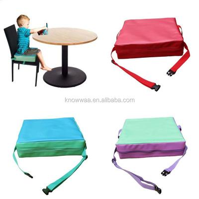 China Waterproof Lightweight Portable Children Kids Travel Dining Chair Stepping Up Booster Cushion Seat Pad for sale