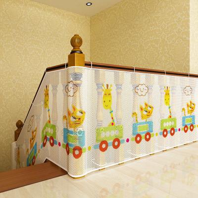 China Durable Mesh Safe Railing Net Kids Safety Guard Stair Barrier Baby Kids Protective Barrier Lightweight/Portable Strong Grip and Looks Neat for sale