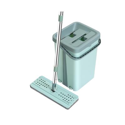 China 2021 Microfiber Clean Scratch Viable Self Buy Online Good Squeeze Wring Easy Twist Price Magic Flat Mop With Bucket Set for sale