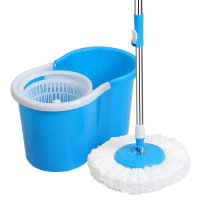 China Plastic Basket Good Quality And Good Price Flat Floor Mop And Bucket Set For Floor Cleaning for sale