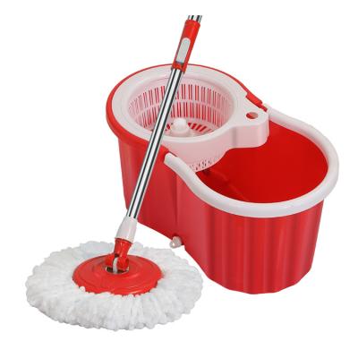 China Long Handle Microfiber Floor Mop 360 Magic Mop and Bucket Cleaning Set Multifunctional Easy Scratch Tread Durable for sale