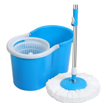 China 360 Degree Rotating Bucket Mop Imports-Exports Wholesale Viable Cleaning White Card Washing Flat Broom Magic Mop for sale