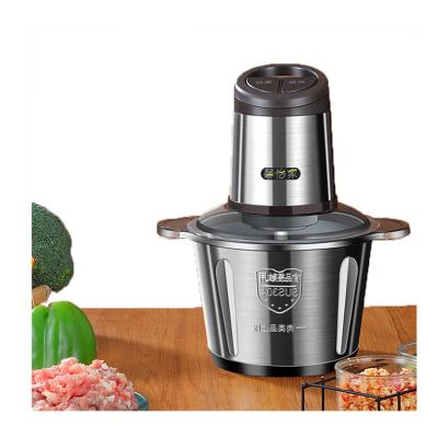 China High efficiency 3l 2l 200w best popular small and medium spice best garlic cleaver food processor vegetable chopper for sale