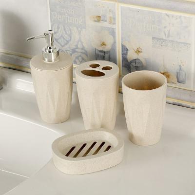 China China manufacturer factory price viable modern 4pcs bathroom accessories set for sale