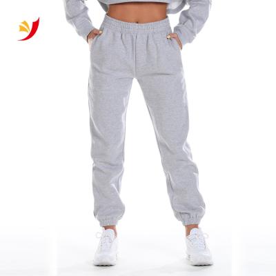 China Breathable Custom Classic Cargo Trackpants High Waist Tapered Workout Gym Fitted Trackpants Pants for sale