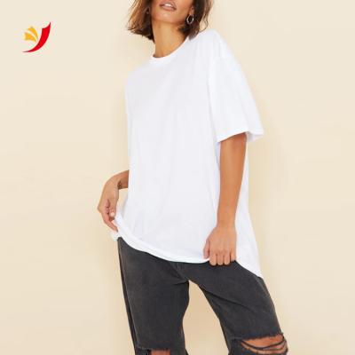 China Breathable Wholesale Look Friend Drop Shoulder Crewneck Women's T-shirt T-shirt Basic Dress for sale