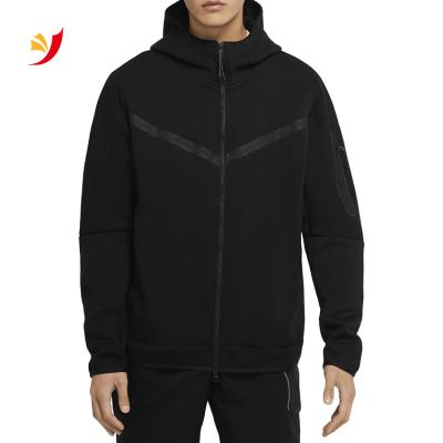 China 2022 Breathable Good Seller Logo Casual Gym Running Street Custom Clothing Sports Warm Wear Winter Hoodies Zipper Coat Sweatshirts For Men for sale