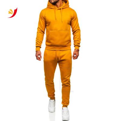 China 2022 Breathable High Fashion Custom Color Printed Running Logo Gym Workout Men Sweatshirt Sets Breathable Kangaroo Pocket Hoodies for sale