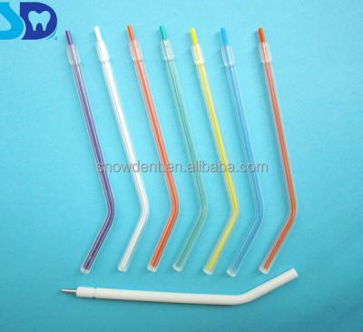 China Dental Disposables Disposable 3 In 1 Air / Water Syringe Tips With Metal Interior for sale