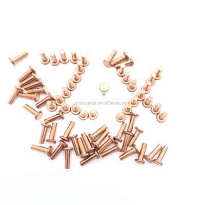 China Factory sale solid copper step rivetsstainless steel rivetsstep rivets with price for sale