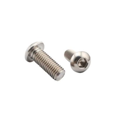 China 304 Stainless Steel Factory Directly Sell M2x3 To M2x12 304 Stainless Steel Knurled Hex Cup Head for sale