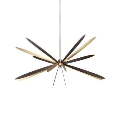 China Modern Luxury Industrial Chandeliers LED Lamps Dragonfly Villa Dining Room Pendant Lights for sale