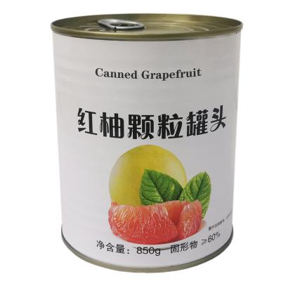 China 2022 New Product New Canned Season 850g Canned Red Grapefruit for sale